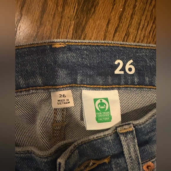 J. Crew Women's High Rise Jeans - Blue - Picture 4 of 5